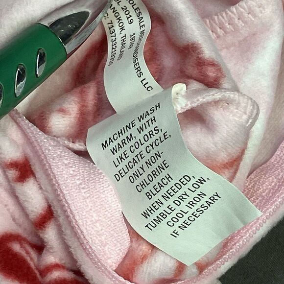 Falls Creek Fleece Footed Sleeper / 3-6M Baby Girls / Pink / Ornaments Christmas - Picture 8 of 10